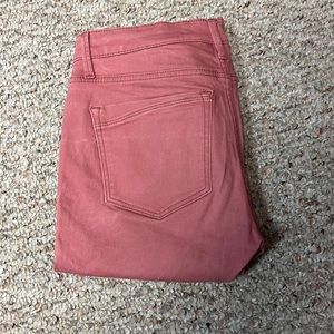 Express Pink Mid Rise Pants